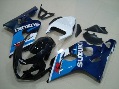 Blu Bianco Carene Suzuki GSXR 750 K4 2004-2005