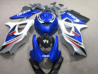 Blu Bianco Carrozzeria & Carena Suzuki GSXR 1000 K7 2007-2008