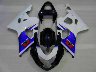 Blu Bianco Kit Carene Suzuki GSXR 600 / 750 K4 2004-2005