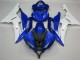 Blu Bianco Nero Kit Carena & Plastica Yamaha R6 2008-2016