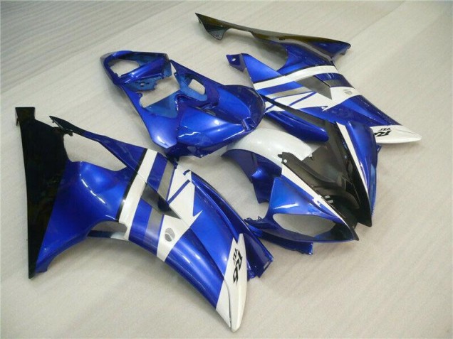 Blu Bianco Nero Kits Carene & Plastica Yamaha R6 2008-2016