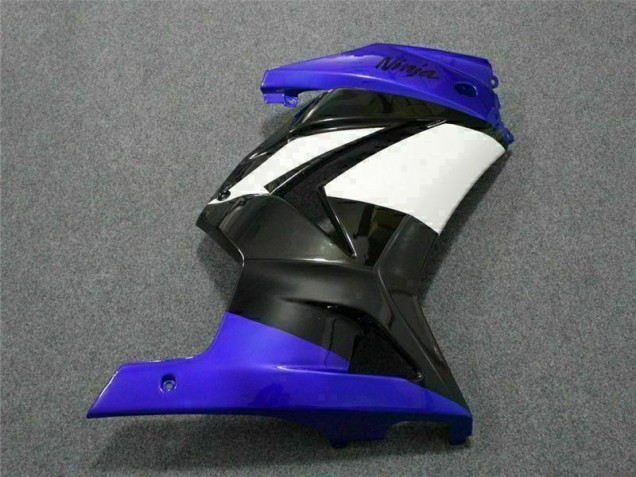 Blu Bianco Nero Ninja ABS Plastica & Carena Kawasaki EX250 2008-2012