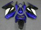 Blu Bianco Nero Ninja ABS Plastica & Carena Kawasaki EX250 2008-2012