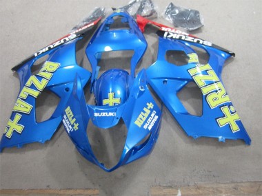 Blu Giallo Rizla Carene Suzuki GSXR 1000 K3 2003-2004