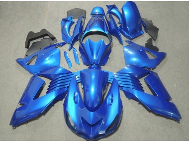 Blu Kit Carenatura Completo ABS Kawasaki ZX14R ZZR 1400 2006-2011