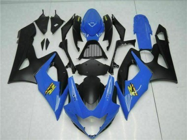 Blu Nero ABS Kits Carene Suzuki GSXR 1000 K5 2005-2006