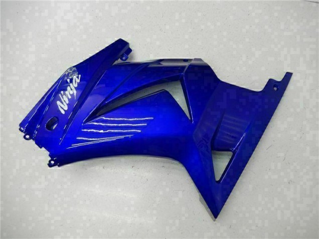 Blu Nero Bianco Ninja Kits Carenatura Completa Kawasaki EX250 2008-2012