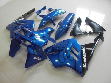 Blu Nero Fiamma Kits Carene & Plastica Kawasaki ZX9R 1994-1997