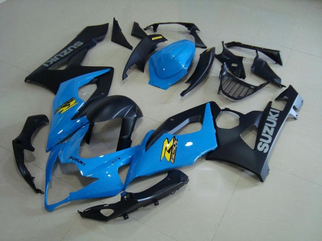 Blu & Nero Opaco Carene Suzuki GSXR 1000 K5 2005-2006