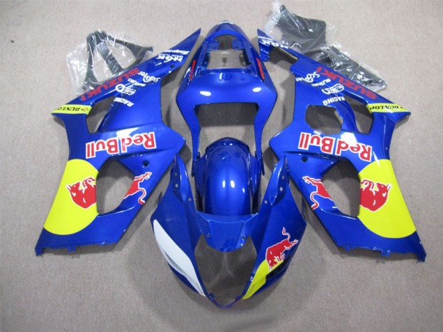 Blu Red Bull Carene Suzuki GSXR 1000 K3 2003-2004