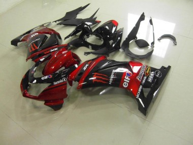 Caramella Rosso Monster Carene Kawasaki ZX 250R 2008-2012