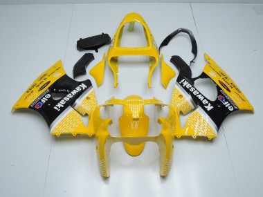 Giallo Arrow Carene Kawasaki ZX6R 2000-2002