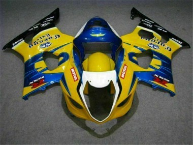 Giallo Blu Carene Suzuki GSXR 1000 K3 2003-2004