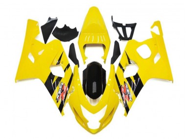 Giallo Nero ABS Kit Carenatura Suzuki GSXR 600 / 750 K4 2004-2005