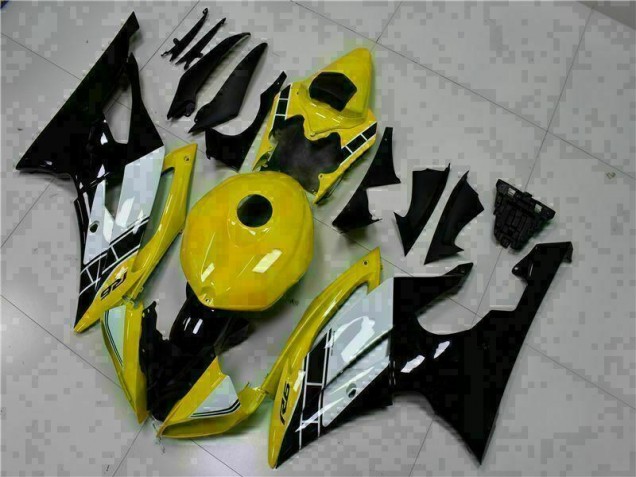 Giallo Nero ABS Kits Carene Yamaha R6 2008-2016