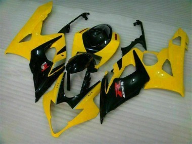 Giallo Nero Kit Carene Completa Suzuki GSXR 1000 K5 2005-2006