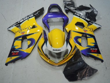 Giallo Viola Carene Suzuki GSXR 600 K1 K2 K3 2001-2003