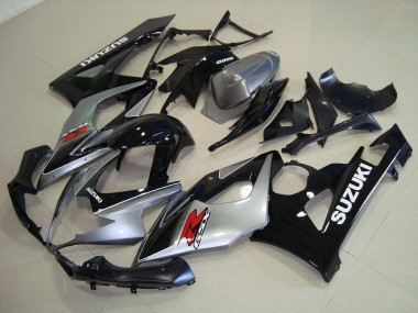 Grigio Nero ABS Plastica & Carena Suzuki GSXR 1000 K5 2005-2006