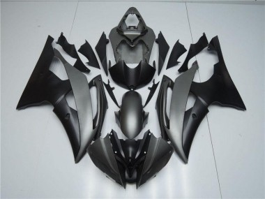 Grigio Nero Kit Carenatura Iniezione Yamaha R6 2008-2016