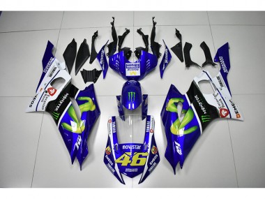 Monster Blu Movistar 46 Carene Yamaha R6 2017-2023