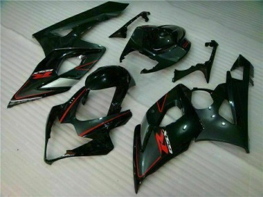 Nero ABS Kit Carenatura Suzuki GSXR 1000 K5 2005-2006