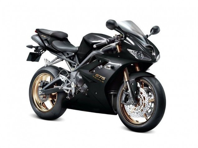 Nero ABS Kit Carenatura Triumph Daytona 675 Triple 2009-2012