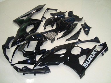 Nero Argento Decalcomanie Carene Suzuki GSXR 1000 K5 2005-2006