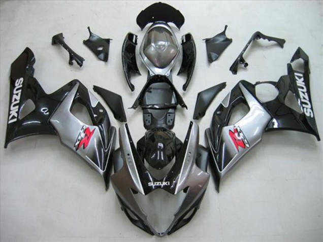 Nero Argento Grigio Carene Suzuki GSXR 1000 K5 2005-2006