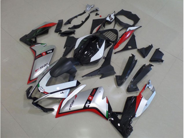 Nero Argento Rosso Kits Carene Aprilia RS4 50 125 2011-2018