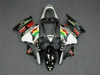 Nero Bianco Eurobet Carene Kawasaki ZX6R 2000-2002