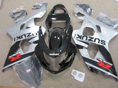 Nero Bianco Kit Carene Suzuki GSXR 750 K4 2004-2005