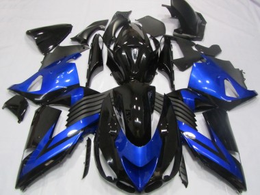 Nero Blu Carene Kawasaki ZX14R ZZR 1400 2006-2011