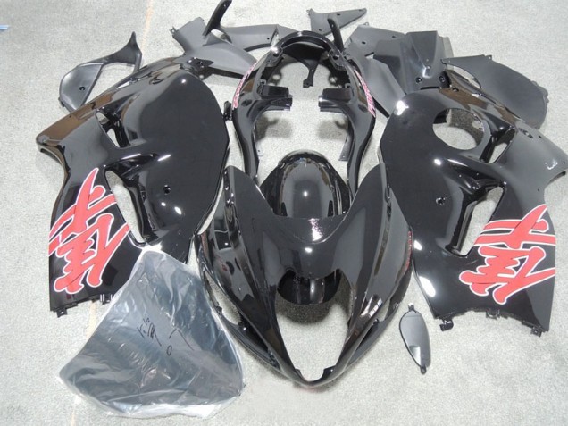 Nero Rosso Decal Carene Suzuki GSXR 1300 Hayabusa 1996-2007