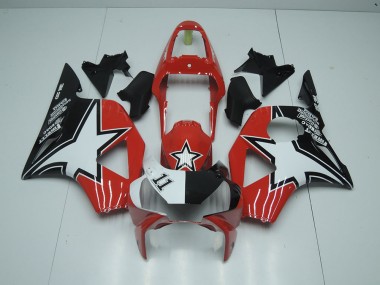 Nero Rosso Stella Carene Honda CBR 900 RR 954 2002-2003