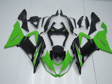 Nero Verde 636 Carene Kawasaki ZX6R 2013-2018