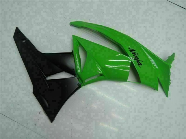 Nero Verde Kit Carenatura Iniezione Kawasaki ZX6R 2009-2012