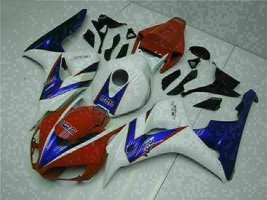 Rosso Bianco ABS Plastica & Carena Honda CBR 1000 RR 2004-2005