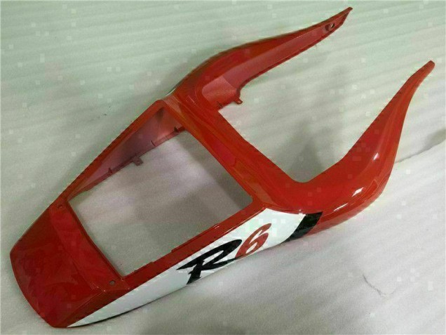 Rosso Bianco Carene Yamaha R6 1998-2002