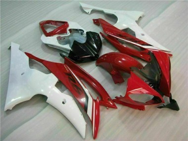 Rosso Bianco Kit Carenatura Yamaha R6 2008-2016