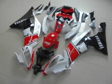 Rosso Bianco Nero Kit Carene Yamaha R6 2008-2016