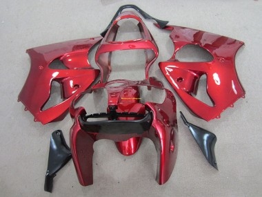 Rosso Kit Carene Kawasaki ZX6R 2000-2002