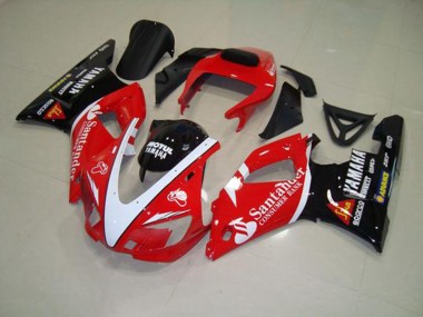 Rosso Nero Bianco Carene Yamaha R1 1998-1999