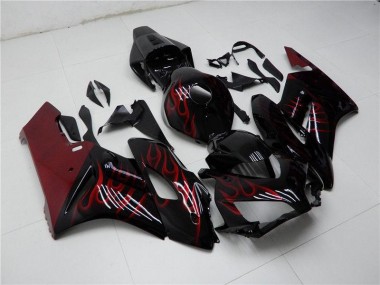 Rosso Nero Carene & Plastica Honda CBR 1000 RR 2004-2005