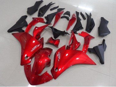 Rosso Nero Opaco Carene Honda CBR 250 RR 2011-2013