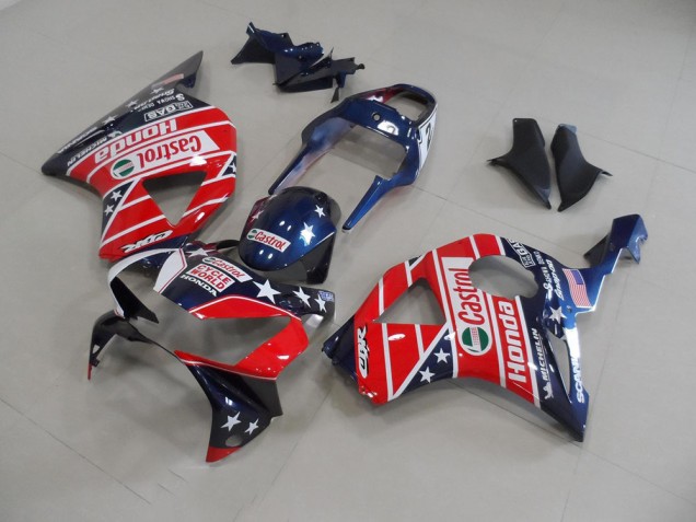 Scuro Blu Star Carene Honda CBR 900 RR 954 2002-2003