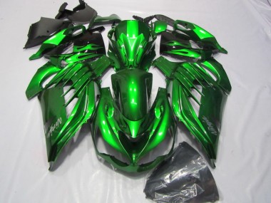 Verde Bianco Ninja Decal Carene Kawasaki ZX14R ZZR 1400 2012-2021