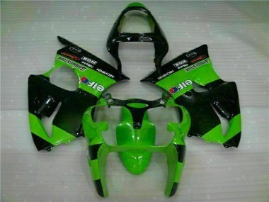 Verde Carene & Plastica Kawasaki ZX6R 2000-2002