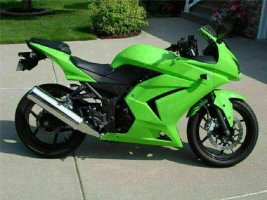 Verde Kit Completo Carenatura ABS Kawasaki EX250 2008-2012
