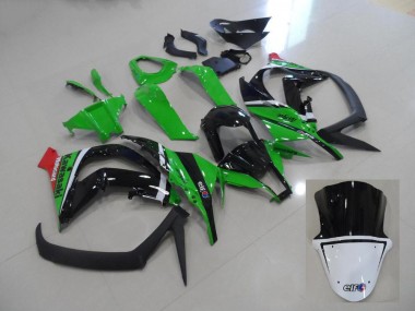 Verde & Nero ABS Kit Carenatura Kawasaki ZX10R 2011-2015