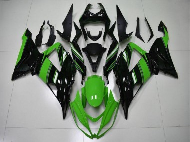 Verde Nero Carena Kawasaki ZX6R 2013-2018